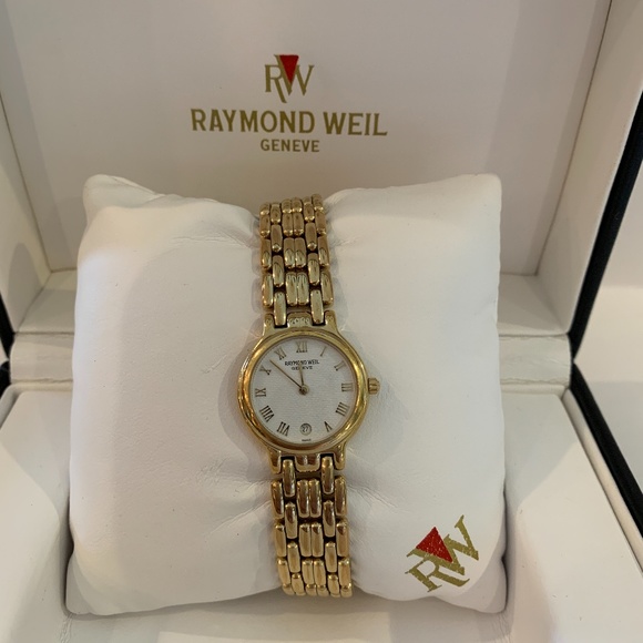 Raymond Weil Jewelry - RARE Raymond Weil Women's Watch 9948 18K Gold
